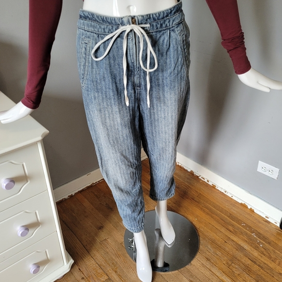 Free People Denim - Free People Denim Joggers, GUC, Size M